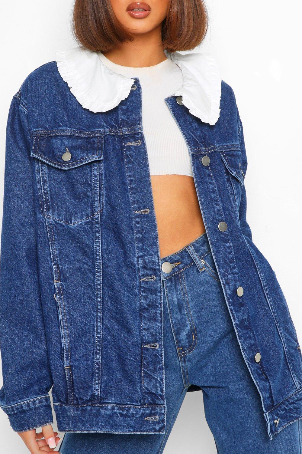 Veste best sale jean volant